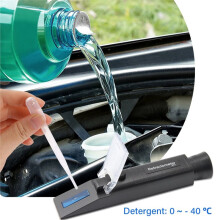 Freezing Point Refractometer ATC Car Battery Fluid Antifreeze Tester Urea Propylene Glycol Ethylene Detergent Measuring