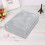 Soft Fleece Blanket Microfiber 19.69x27.56 inch Silver Gray 1