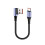 USB-auf-Typ-C-Ladekabel, nylonummantelt, 15 cm 1