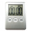 Digital timer med magnetisk bas för klassrumskök och 2