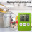 Digital Timer with Magnetic Base for Classroom Kitchen and 3