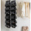 Hanging Shoe Organizer with 12 Large Pockets and Rotating 7