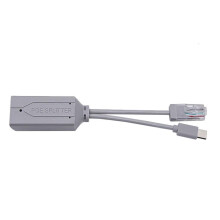 JNANEEI USB-C PoE-splitter 48V till 5V 2.4A 10/100Mbps