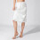 Women's satin half slip with lace trim 3