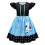 Robe jupe caniche rétro années 50 pour filles 1