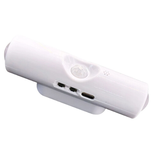 Applique murale LED rechargeable à détecteur de mouvement, 3 couleurs