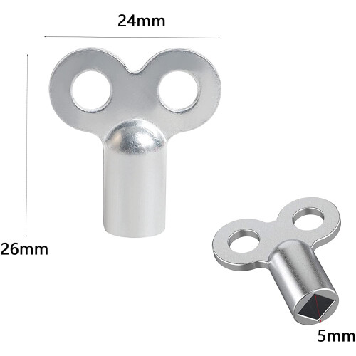 Kühlerentlüftungsschlüssel-Set, quadratisch, 5-teilig 1