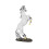 Statue de cheval debout blanche, sculpture décorative de 33,5 cm (13,2 pouces). 1