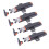 Magnetisk skåplåsbeslag, 4-pack 1