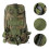 Mochila camuflada masculina retangular de 20 a 35 litros 5