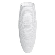 Abat-jour en papier blanc et fer pour lampadaire (1 pièce)