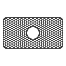 Tapis de protection d'évier antidérapant en silicone 63 x 33 cm