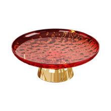 Pied pour coupe à fruits en PET (1 pièce)