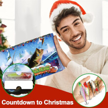 Calendar de Advent cu Momeli de Pescuit 2025 Set de 24 de Zile