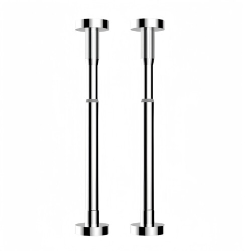 Undermonterade diskbänkskonsoler Justerbar höjd 2-pack 1