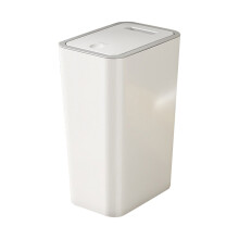 Poubelle avec couvercle 2,6 gallons compacte anti-odeurs