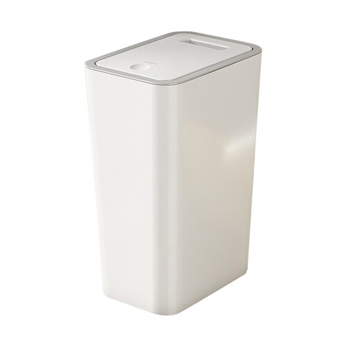 Poubelle avec couvercle 2,6 gallons compacte anti-odeurs