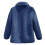 Giacca invernale da donna in pile blu, leggera. 4