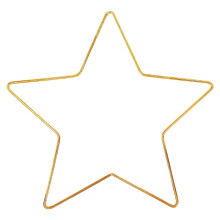 Eiserner Sternenkranzrahmen, Pentagrammform, 12 Zoll