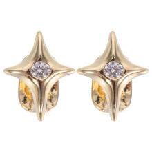 Copper Grill Teeth with Star Design 2-Piece Set