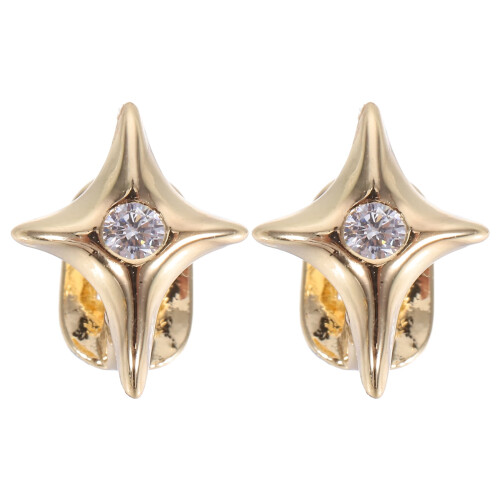 Copper Grill Teeth with Star Design 2-Piece Set