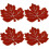 Tischset mit Ahornblatt-Stickerei, Herbstdeko 1