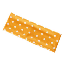 Diadema de yoga redonda con lunares, transpirable y ligera para mujer.