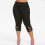 Plus size pull-on capri broek met elastische taille 6