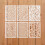 Animal Print Painting Stencils Flexible 12pcs 3