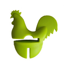 Soporte para cuchara con forma de gallo (clip de cocina, 1 pieza)