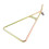 triangle universel doré renforcé pour moto tout-terrain 1