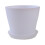Flower Pot Resin Long Open Style 1 Piece 1