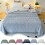 Coperta grigia soffice per divano, 50x60 pollici 8