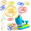 Flying Disc Launcher Outdoor Toy Set 1
