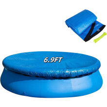 Cubierta solar redonda para piscina inflable de 2,10 m (6,9 pies)