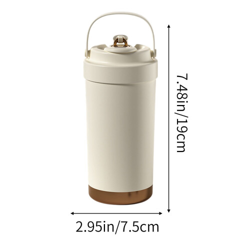 Keramisk foret rustfrit stålkrus 17oz 1