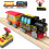 Motorized Wooden Train with Remote Control and Magnetic 1