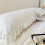 Flannel Pillowcase with Ruffle Warmth 45x180 cm 6
