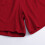 Damen-Baumwoll-Freizeitshorts mit elastischem Bund, Weinrot, XL 4