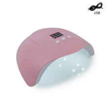 Secador de uñas UV LED con pantalla táctil LCD y sensor inteligente.