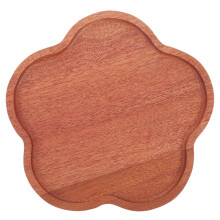 Bruin houten serveerblad voor thuisgebruik, 16,0 x 11,5 inch