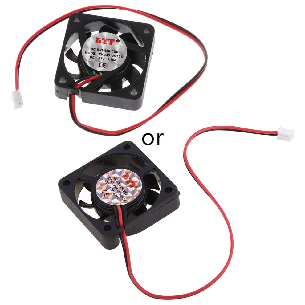 40X40x10mm Dc 12V 2-Pin Brushless Cooling Fan 9122141491033