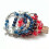 Glaskristall Korsarmband Elastiskt Armband Tro Gåva 2
