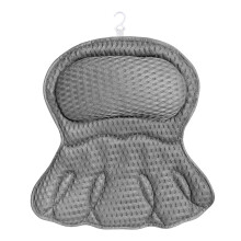 Almohada para bañera con soporte para cuello y espalda (6 ventosas)