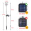 LED solcellelamper varm hvid 2-pak 6