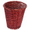 Lixeira decorativa Worgeous em rattan, 28 x 28 x 18 cm (11 x 11 x 7,07 polegadas). 6