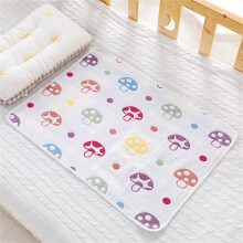 Incontinentiebedpad, zacht, waterdicht, 6 lagen, herbruikbaar, wit