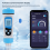 Medidor de qualidade da água Bluetooth: TDS, pH, salinidade, CE, temperatura. 6