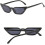 Γυαλιά ηλίου Cat Eye Γυναικεία Vintage Πορτοκαλί UV400 3