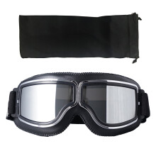 Motorcycle Goggles Vintage Leather 1 Pair